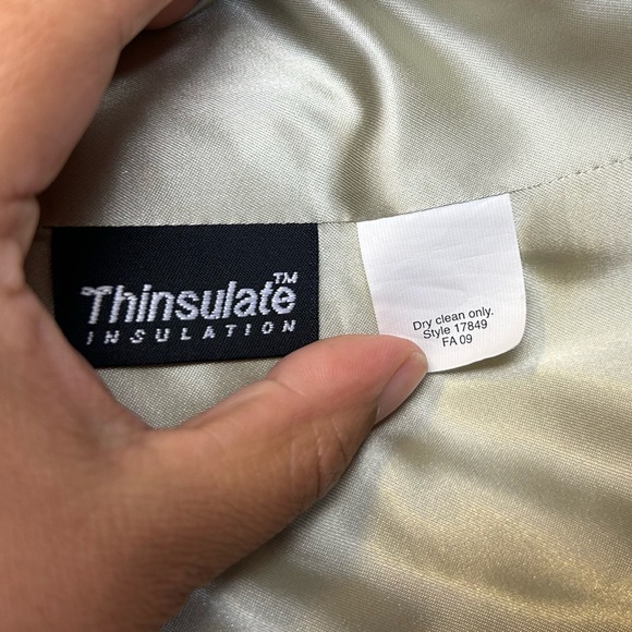 J.Crew Tm Thinsulate Women's Peach Pea Coat 100% Wool Military style - Picture 9 of 16